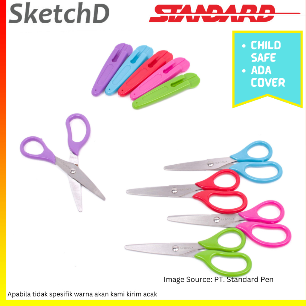

Gunting Pascola scissor dengan cover Standard
