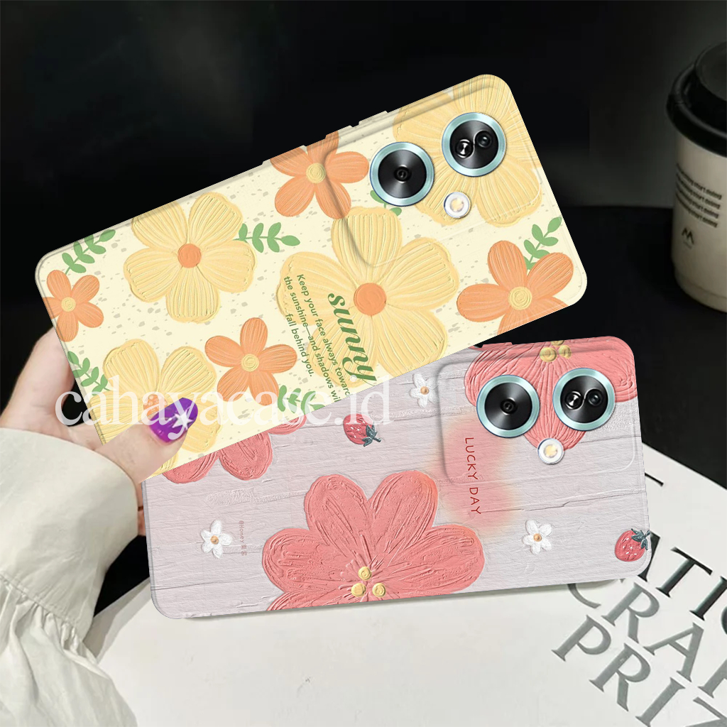 Silicone Untuk Oppo A79 5g Case Tpu Pro Kamera Lentur Casing Motif