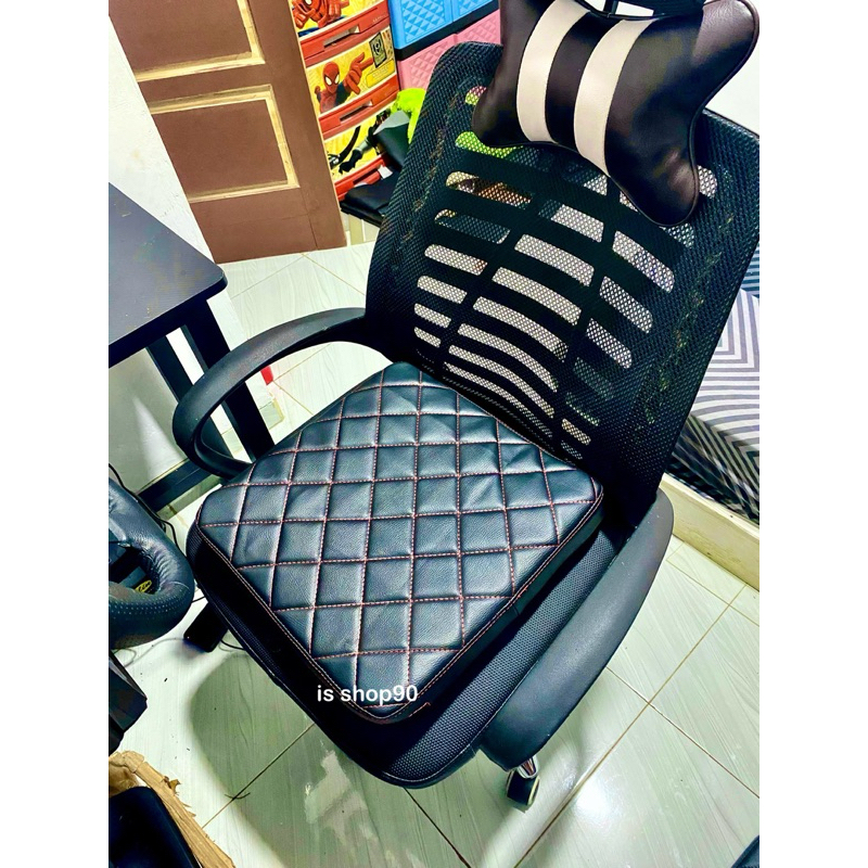 bantal alas duduk lesehan bahan kulit sintetis premium, kursi,jok mobil