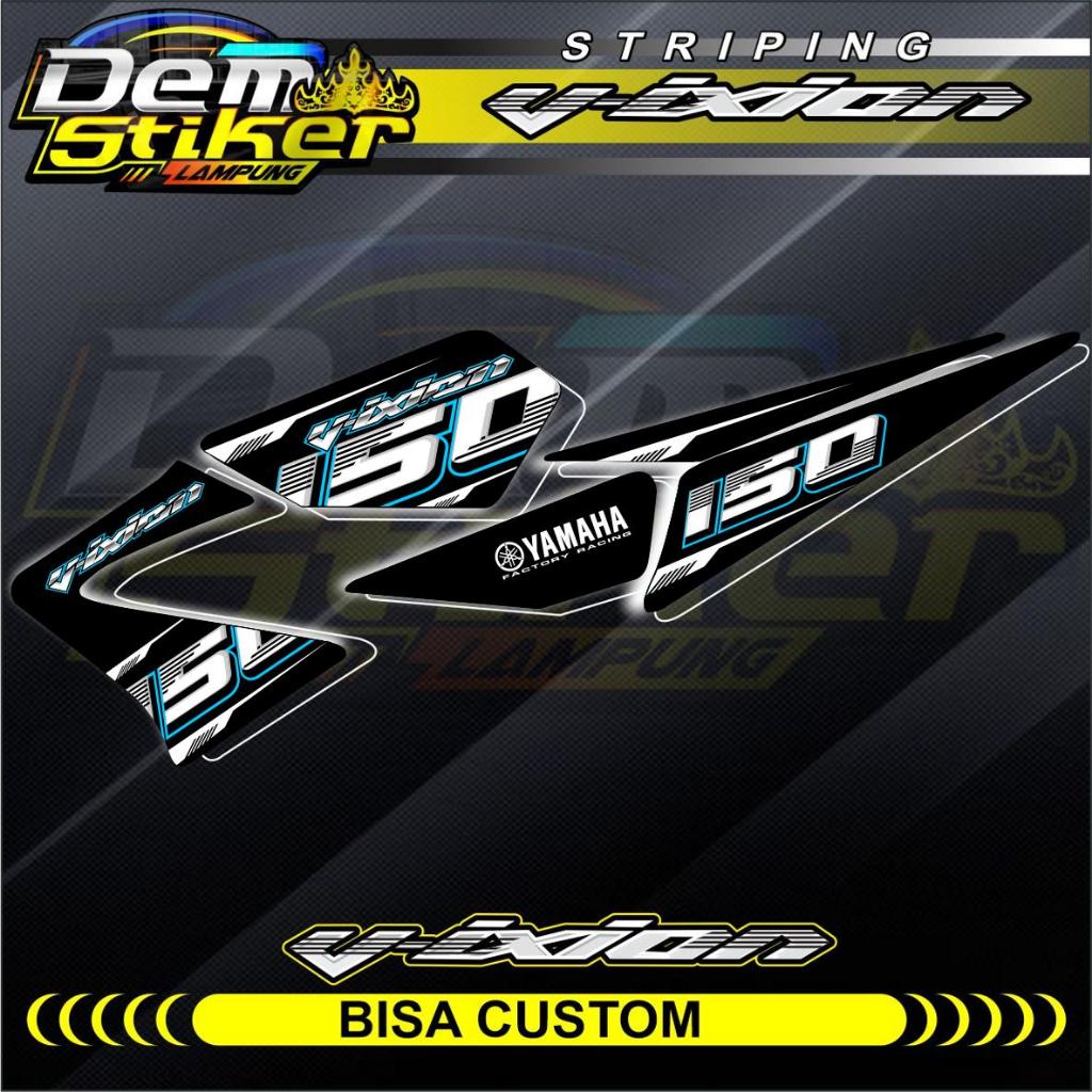 STRIPING VARIASI VIXION OLD 2009 - 2012 STIKER VIXION OLD MOTIF NEW 150