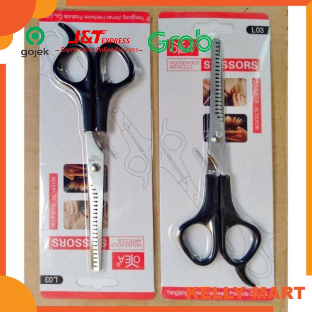 GUNTING SASAK RAMBUT BARBER SHOP / GUNTING SASAK PENIPIS