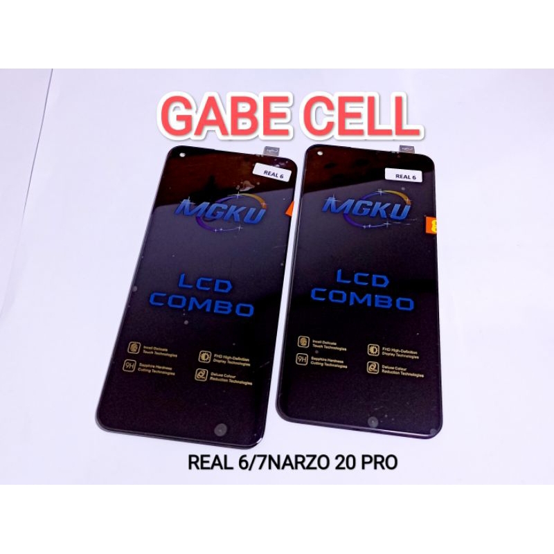 LCD REAL 6/REAL 6S/REAL 7/NARZO 20 PRO FULLSET TOUCHSCREEN SUPER/INCELL/MGKU