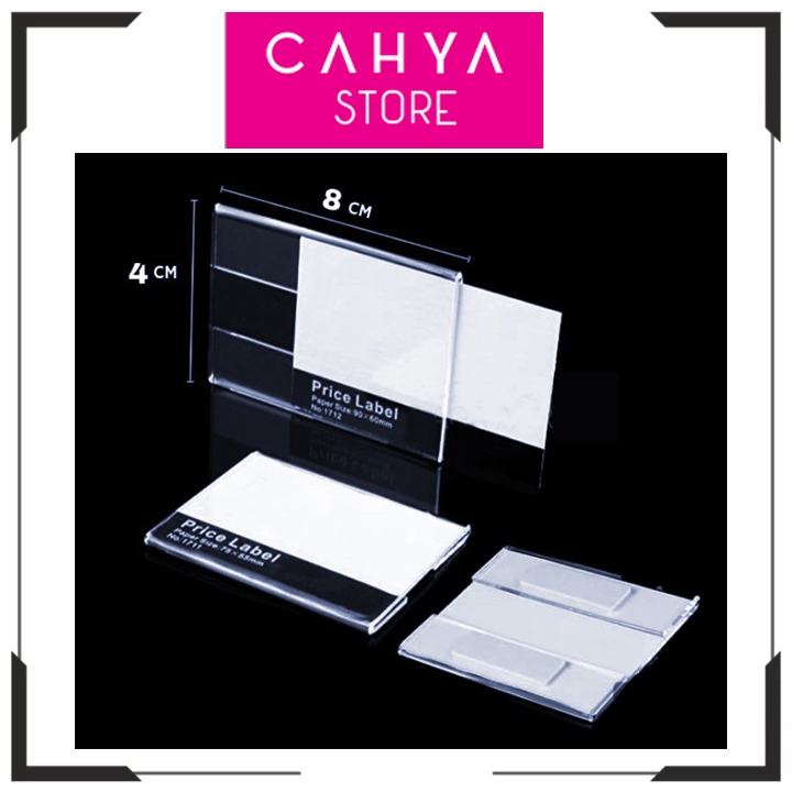 

LABEL HARGA 4x8 CM AKRILIK