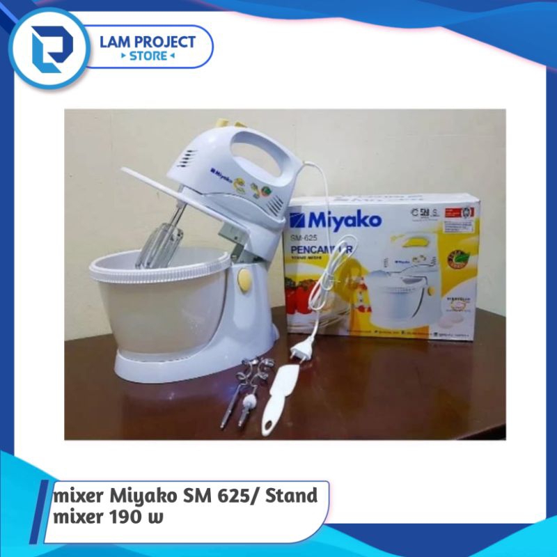 Miyako stand mixer kue duduk SM 625/ Miyako SM 625 stand mixer/ mixer berdiri