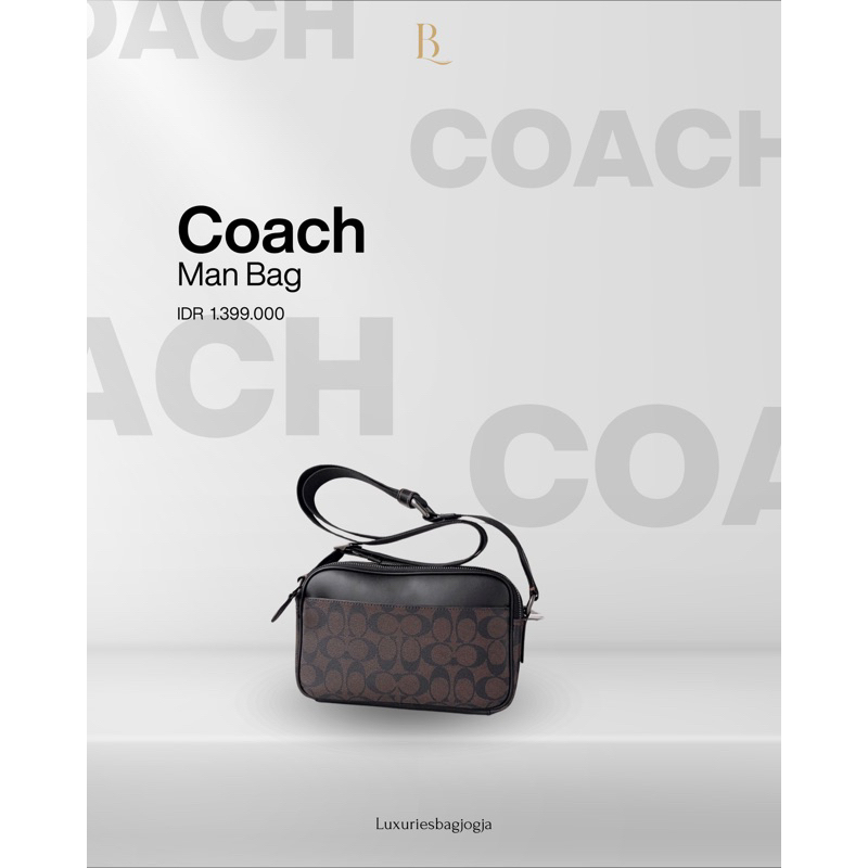 Coach man bag