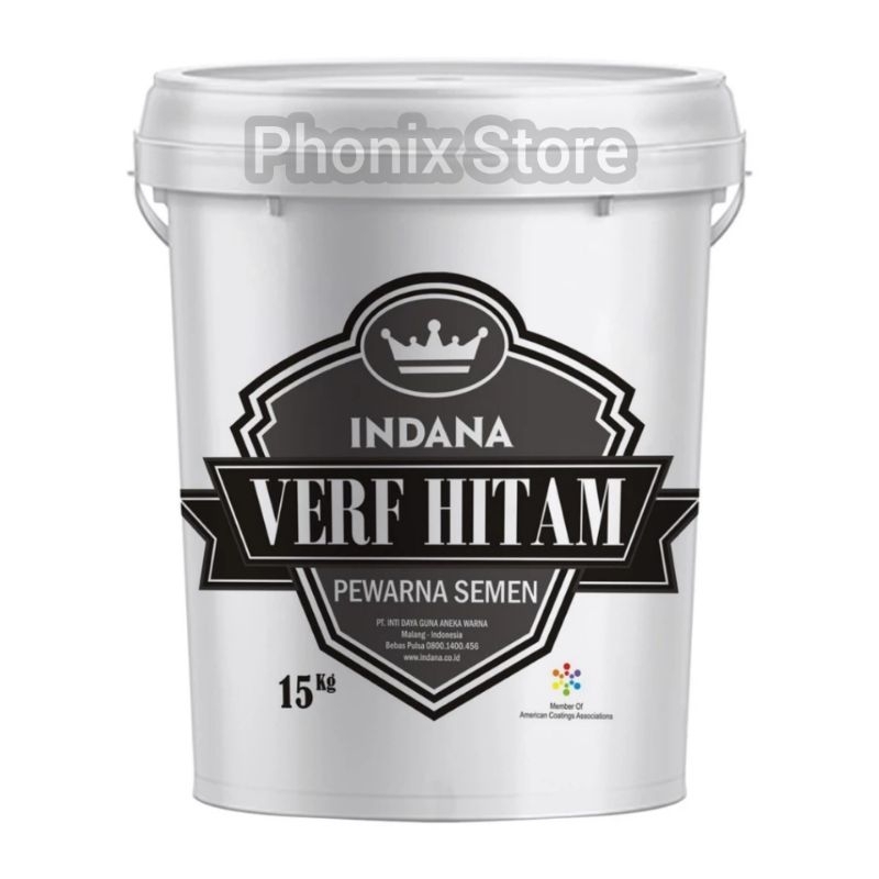 Pewarna Semen Verf Hitam 15 Kg