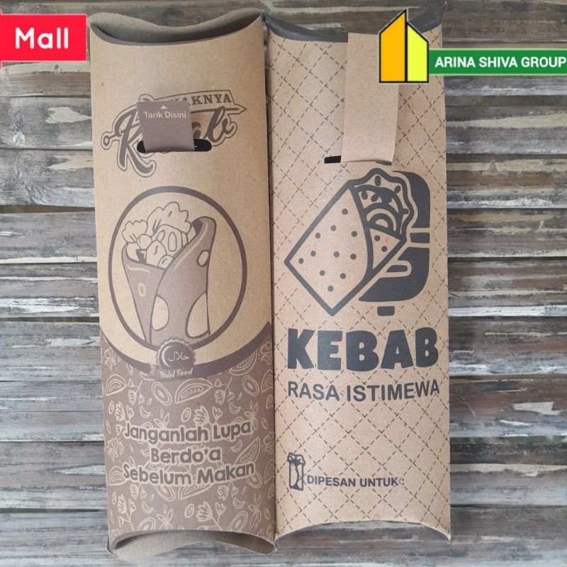 

100 LEMBAR KERTAS KEBAB TARIKAN DUPLEK COKLAT UKURAN 24 × 9,2 CM HIGH QUALITY TEBAL PRODUK TERBARU | KOTAK KEBAB KEKINIAN | DUS KEBAB VIRAL TIKTOK | KEMASAN KEBAB | BOX KEBAB 100 PCS MURAH | TOKO KEBAB OFFICIAL | ARINA SHIVA GROUP 1739