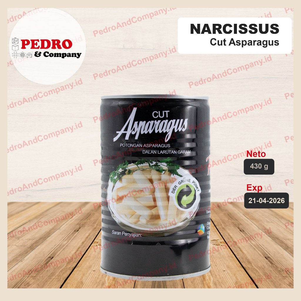 

Narcissus asparagus CUT 430 gram - asparagus dalam kaleng