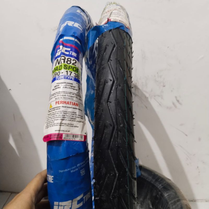 Ban luar IRC NR 82 70/90-17 ban motor ring 17 motor bebek supr jupiter satria kharisma  Tubetype (no