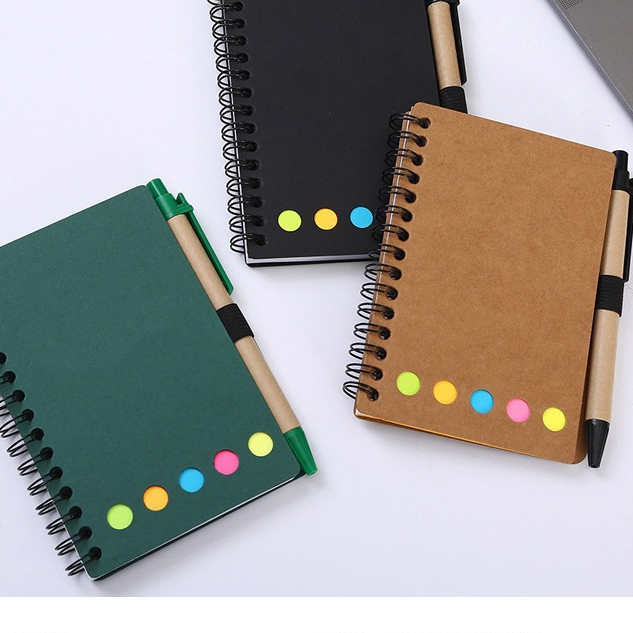 

Notebook Spiral Fancy (include Pen) 14 x 11.5 cm (60 Lembar)