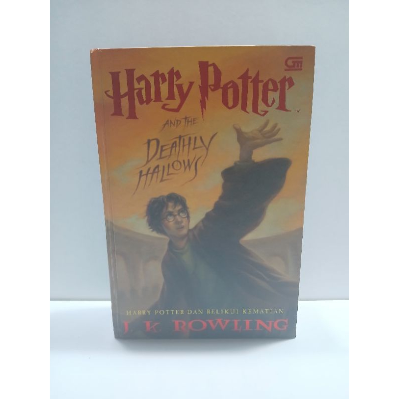 BUKU HARRY POTTER & THE DEATHLY HALLOWS ORIGINAL 100% HARD COVER