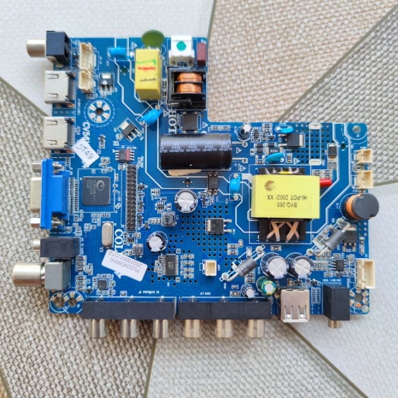 mb ori mainboard led tv Polytron PLD 24D9050 PLD24D9050