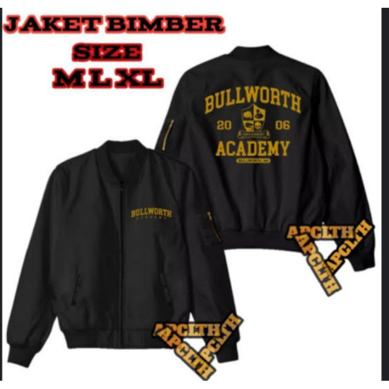 Jaket Bomber Unisex Bully Bullworth Academy 2006