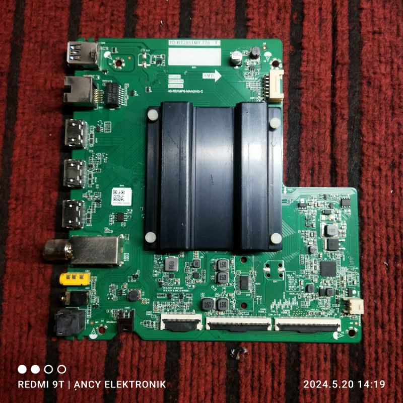 MB MAINBOARD TV TCL ANDROID 50A30