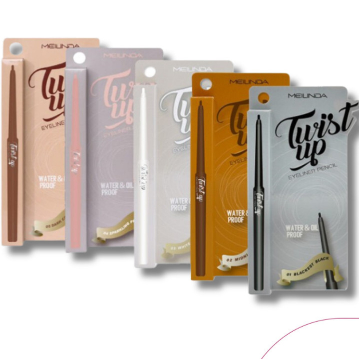 MEILINDA Eyeliner Pensil Twist Up | eyeliner pensil , eyeliner tahan air