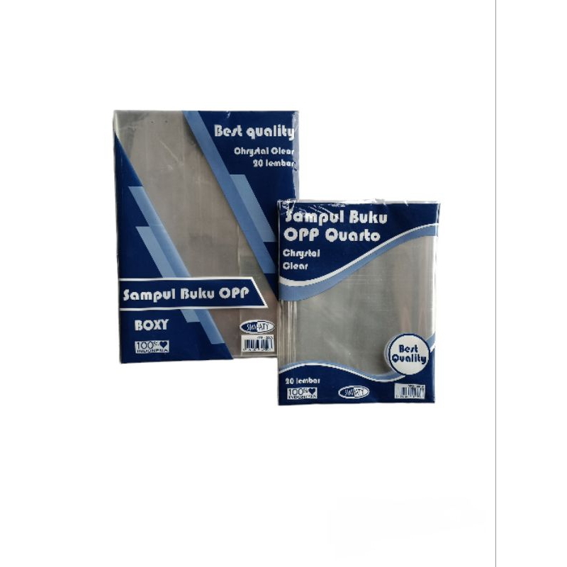 

Sampul buku plastik transparan/ sampul buku boxy dan kuarto / sampul buku panjang / sampul buku simpaty