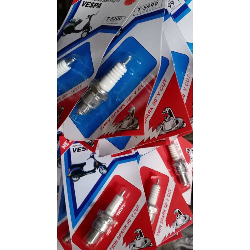 Busi vespa NGK T-6000 & T-5999 ASLI