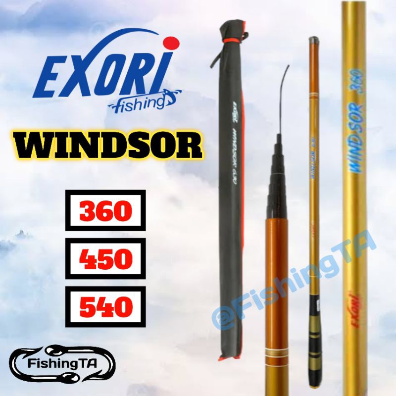 JORAN TEGEK EXORI WINDSOR  CARBON KAKU 300 360 450 540