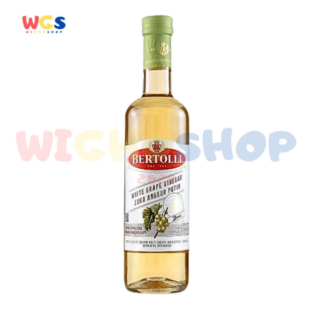 

Bertolli White Grape Vinegar 500ml - Ideal untuk Salad, Marinade, dan Resep Gourmet