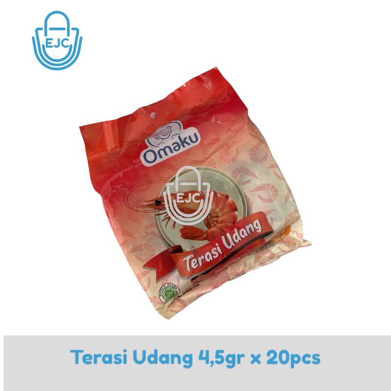 

Omaku Terasi Udang Shrimp Paste Kemasan Sachet 4,5gr x 20pcs