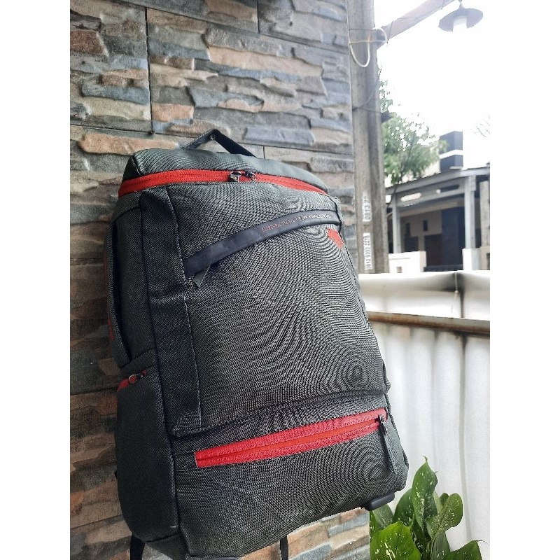 Ransel/Backpack Descente Athletic - TAS PRELOVED BRANDED ORIGINAL