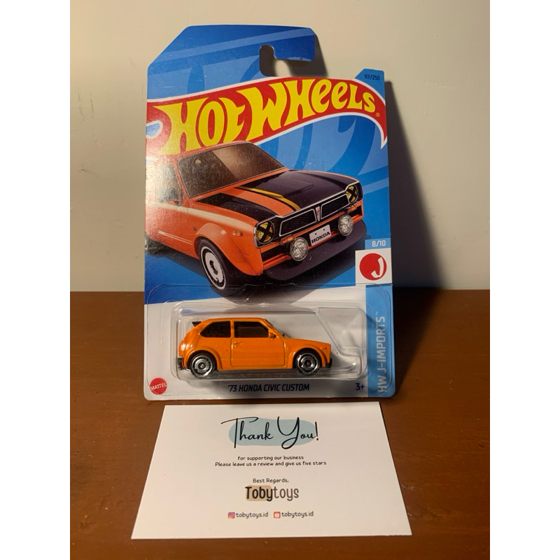 Hotwheels 73 Honda Civic custom