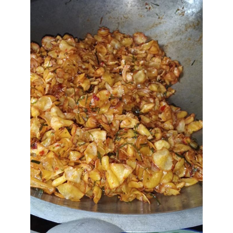 

KeripikSingkongPedasManis