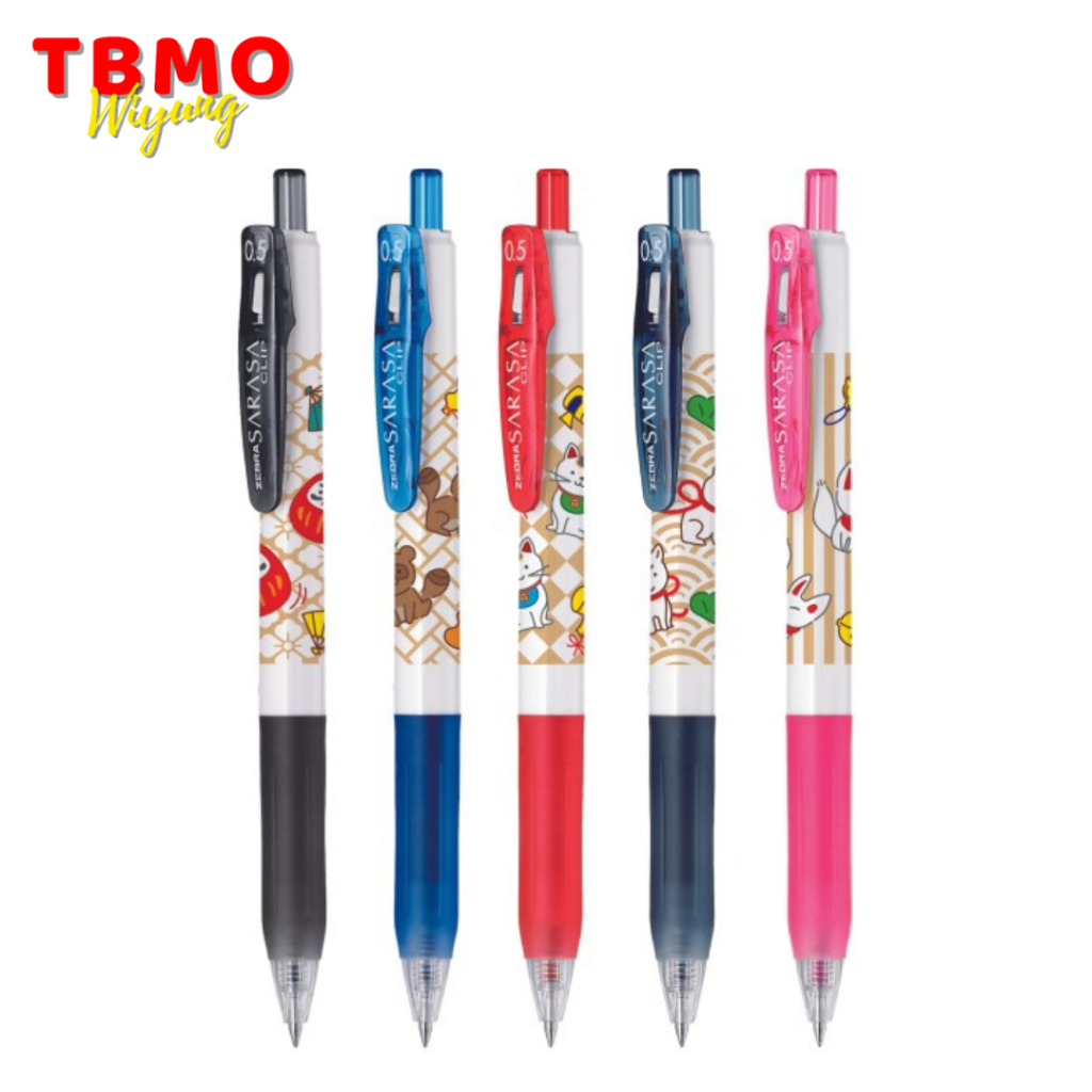 

TBMO Bolpen Sarasa Good Luck Series Limited Edition Clip 0.5 Per 1 Pcs