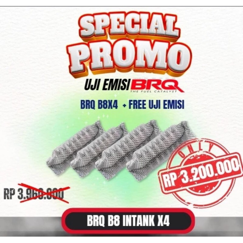 BRQ Fuel Catalyst Maxlite Package Intank B8 4pcs