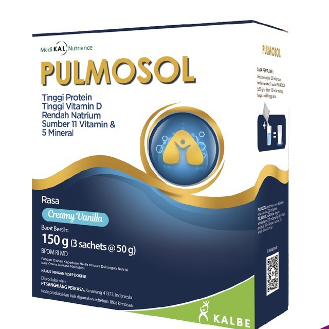 

PULMOSOL - SUSU NUTRISI KESEHATAN PERNAPASAN