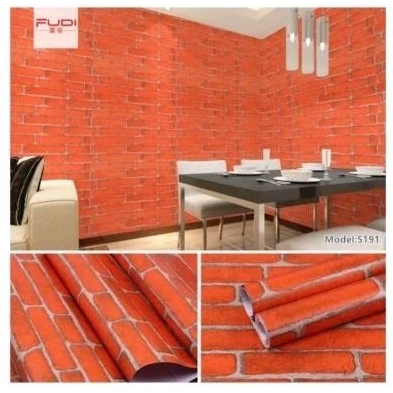 Wallpaper Stiker Dinding Ukuran 10 Meter x 45cm Motif Termurah Promo Terbaik Sudah Ada Lem Perekatny