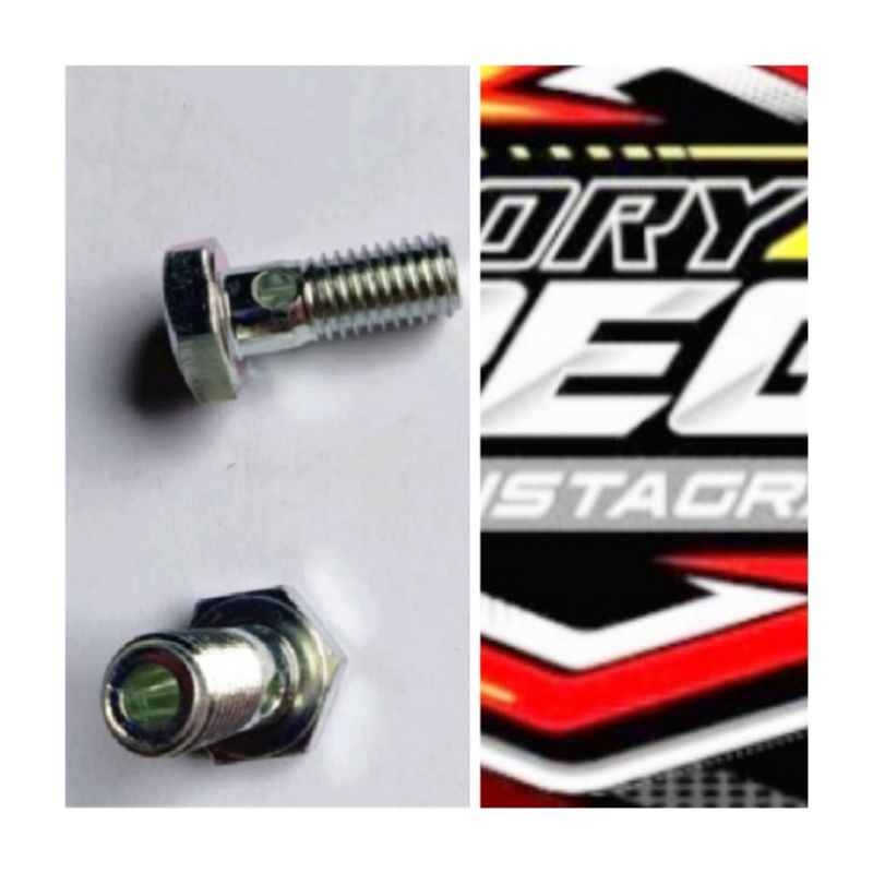 baut selang rem cakram oversis universal