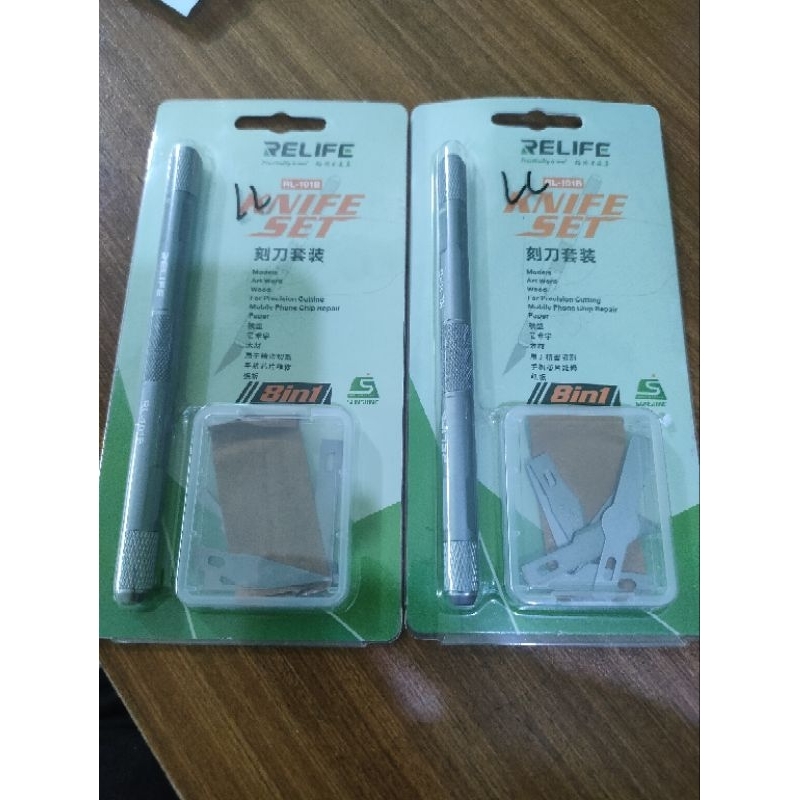 mata pisau+tangkai relife RL101B 8in1