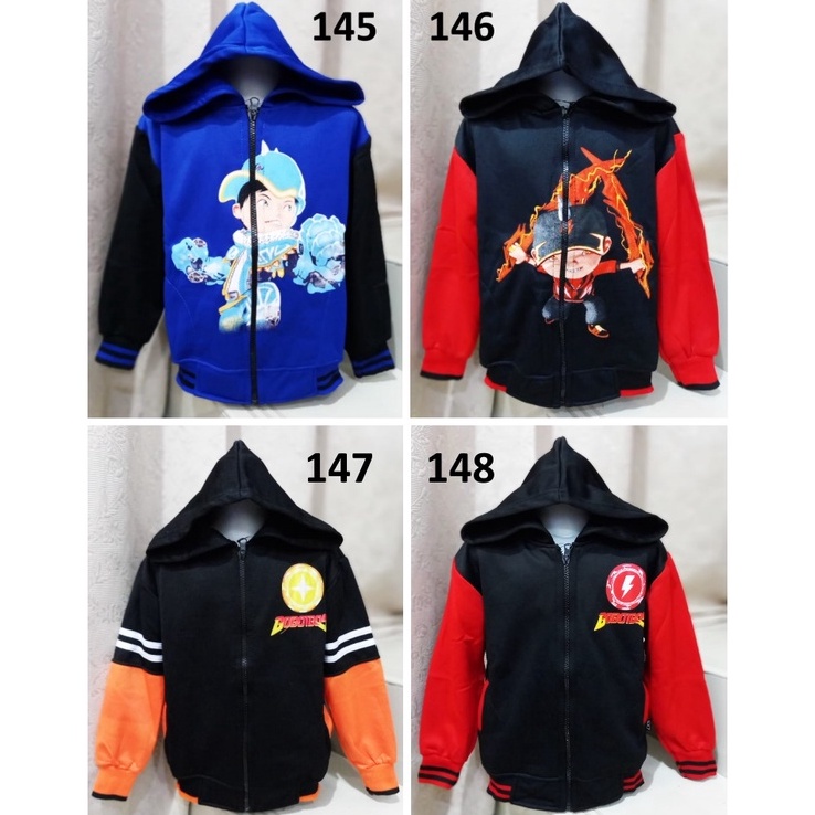 Terlaris Jaket Anak Boboiboy  Jaket Boboiboy