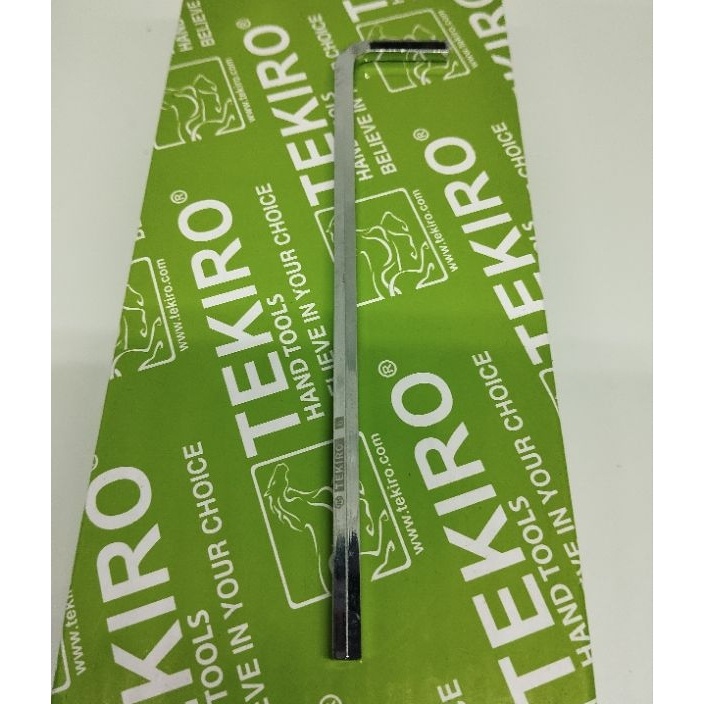MEGA SALE Tekiro Kunci L 4 5 6mm Panjang Segi 6 kunci L 4mm 5mm 6mm satuan panjang tekiro