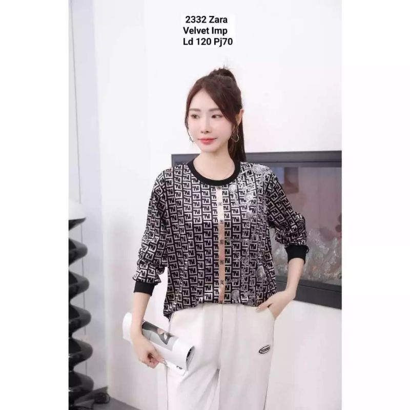 ATASAN VELVET BLUDRU FENDO IMPORT