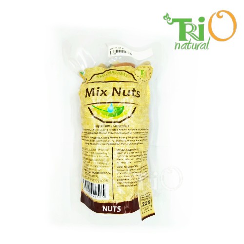 

TRIO NATURAL Mixed Nuts and Seeds 225 gram