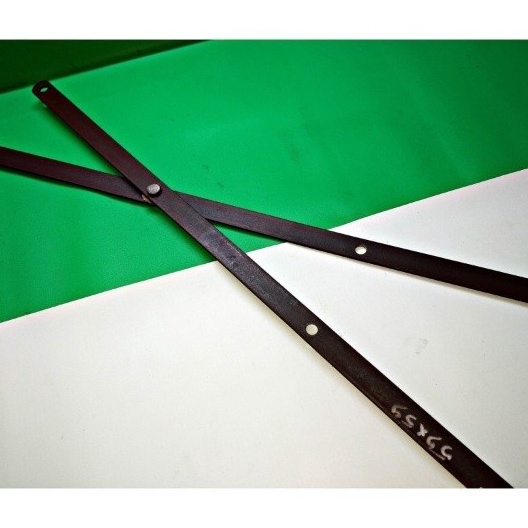 Ready Stok Plat Strip Silangan Folding Gate Harmonika Ukuran 58 x 58 Tebal 3 mm