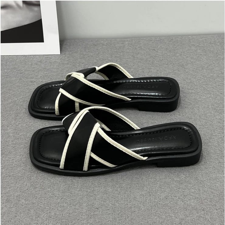 Sandal Teplek Wanita Empuk Platfoam - Sendal Wanita Teplek Anti Slip Empuk