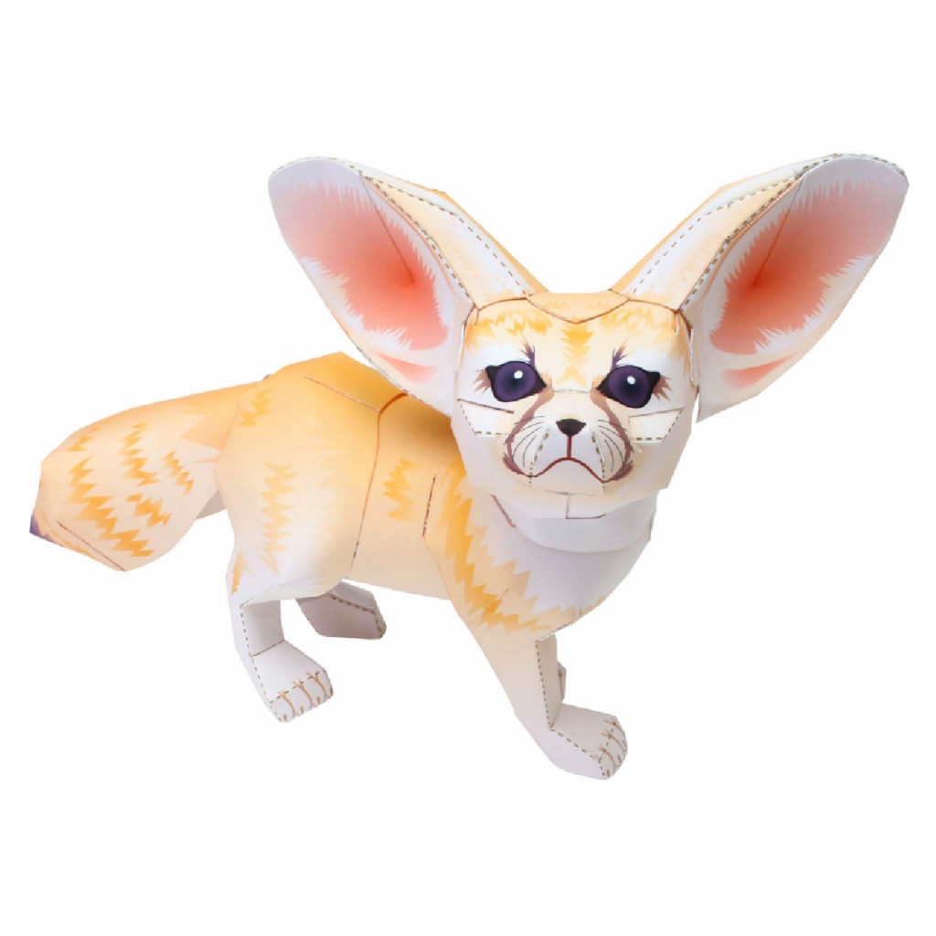 Fennec Fox (Rubah) Paper Craft