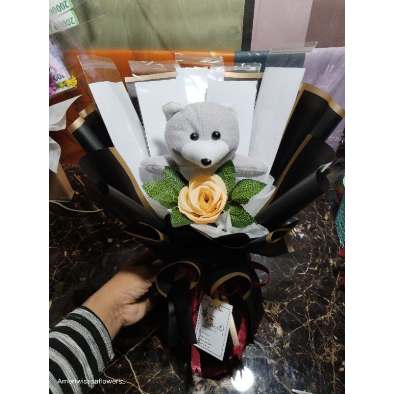 BOUQUET BONEKA UANG BUKET BONEKA BUKET BUNGA  BUKET WISUDA