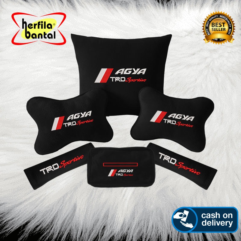 BANTAL MOBIL AGYA TRD SPORTIVO BANTAL AKSESORIS INTERIOR MOBIL TOTYOTA AGYA TRD SPORTIVO