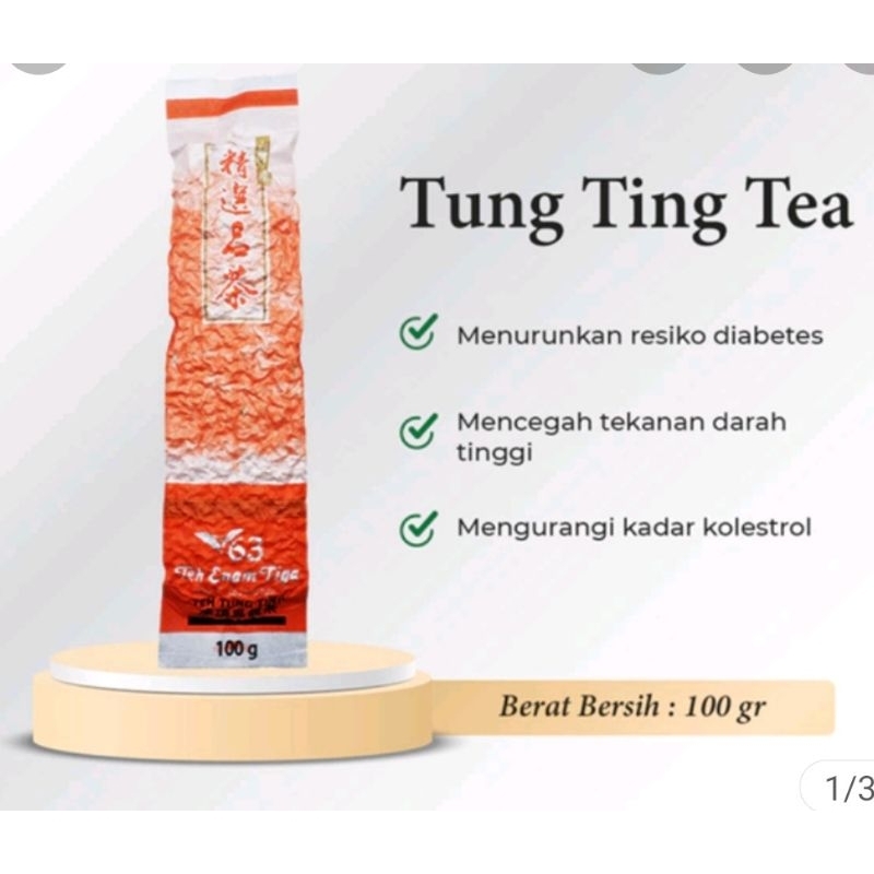 

Teh 63 ~ Premium Tung Ting Oolong 100Gr Oolong Tea Premium Tung Ting Teh