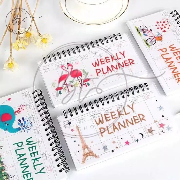 

Promo Spesial B122 Kalender Weekly Planner Weekly Schedule Notes Memo Import