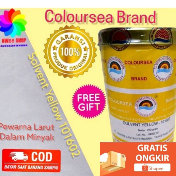 

First Sale Pewarna Minyak Berwarna Kuning Muda Larut Minyak Solvent Yellow 1162 Oil Soluble Coloursea Brand