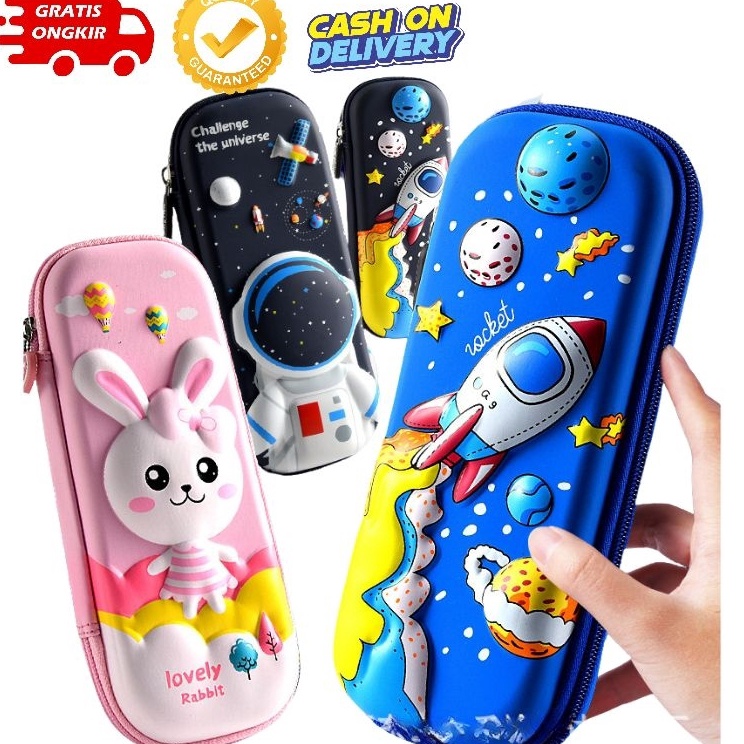 

Harga Terbaik CNC Kids Tempat Pensil Kotak Pensil Pencil Case 3D bahan EVA premium