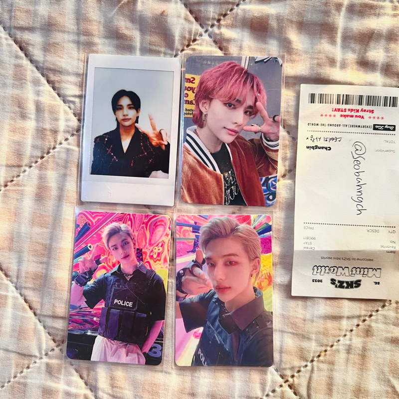 [READY] Hyunjin pob pre order benefit maxident 5 star starriver ld soundwave offline kms vc