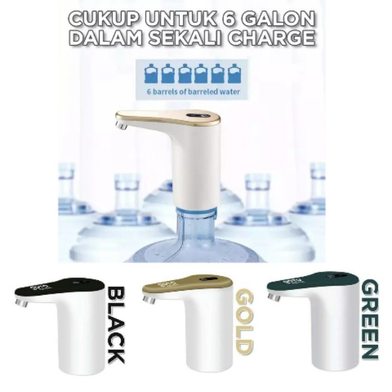 Goto Aquatic Pompa Galon Elektrik Dispenser Air Minum USB