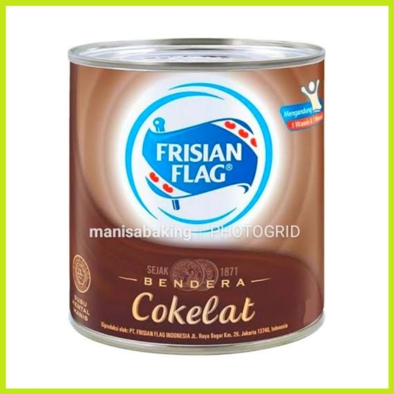 

SUSU KENTAL MANIS BENDERA COKELAT 370 GRAM FRISIAN FLAG SUSU KALENG COKLAT