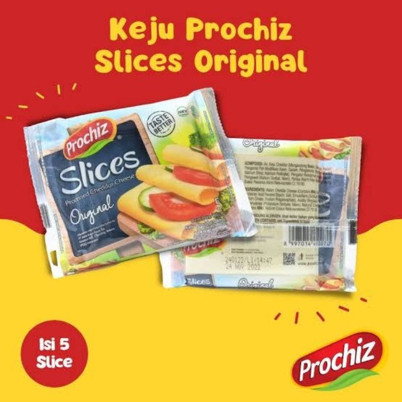 

Keju Prochiz Slice Isi 5